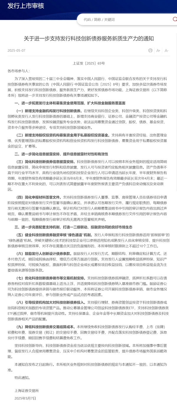 配资正规炒股配资门户 全国银行间同业拆借中心：减免科技创新债券相关交易手续费